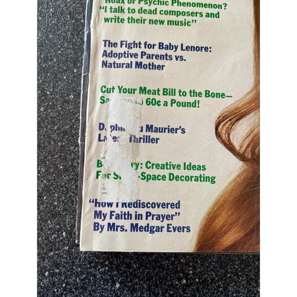 VTG Ladies' Home Journal Magazine September 1971 Jackie Onassis Kennedy Center - Picture 12 of 12